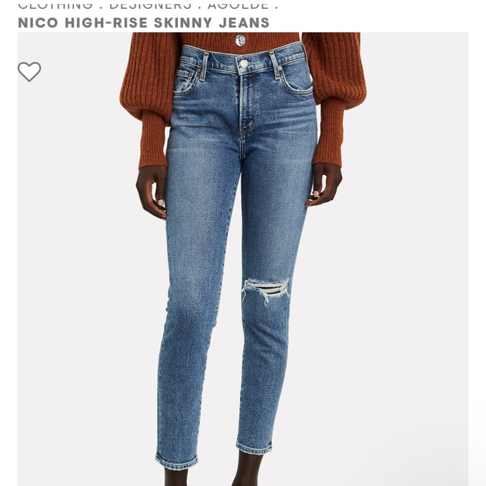 Agolde skinny jeans
